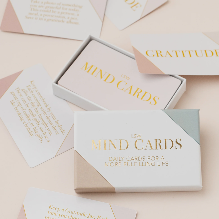 LSW Mind Cards, daily wellbeing prompts