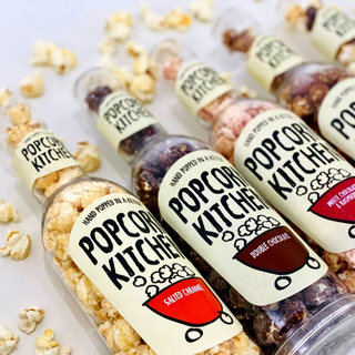 Popcorn Kitchen gourmet popcorn in a gift bottle