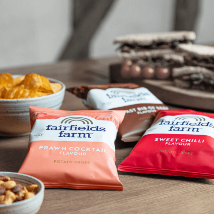 Fairfields Farm hand cooked thick cut crisps