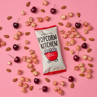 Popcorn Kitchen cherry bakewell flavoured popcorn