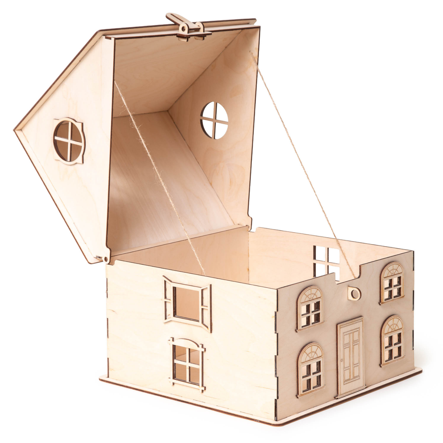 Custom Christmas House Gift Box
