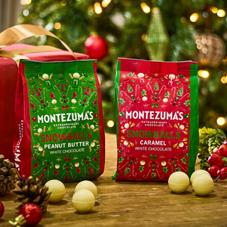 Montezuma's orange white chocolate snowballs