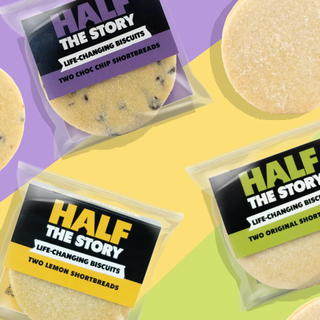 Half the Biscuit twin pack of biscuits