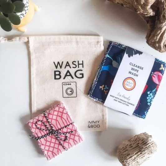 Reusable Face Wipes and Cleansing Pads