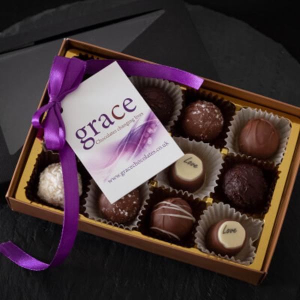 Box of Grace chocolates