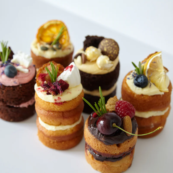 Selection of Luminary_Bakery stacked tea cakes