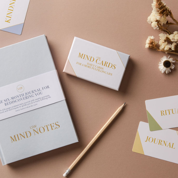 Mind Notes journal and Mind Cards